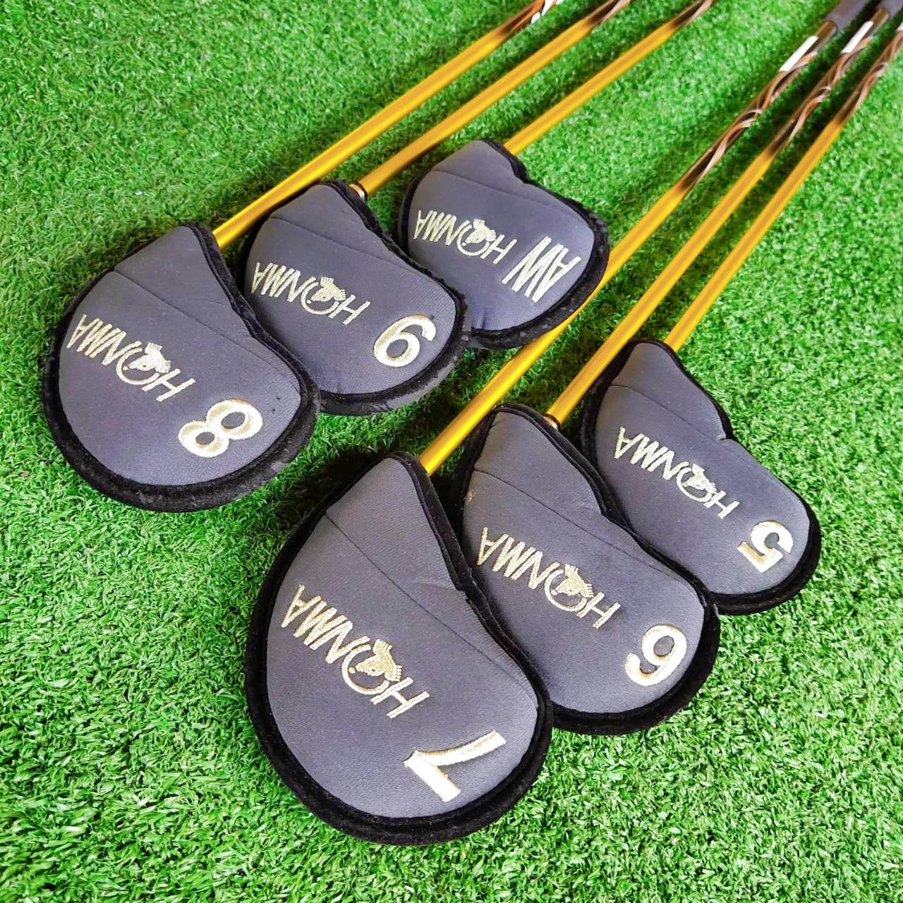 ชุดเหล็ก Honma Beres IS-05 Forged *** ก้าน 3 ดาว *** ARMRQ ∞ FLEX SR เป็นสุดยอดก้านจาก TORAYCA ดีที่สุดในโลก ก้าน 3 ดาว ปกติราคาชุดนี้ 120,000 บาทค่ะ ไม้กอล์ฟพรีเมี่ยมญี่ปุ่นมือสอง ของแท้ By NakaraLuxurious