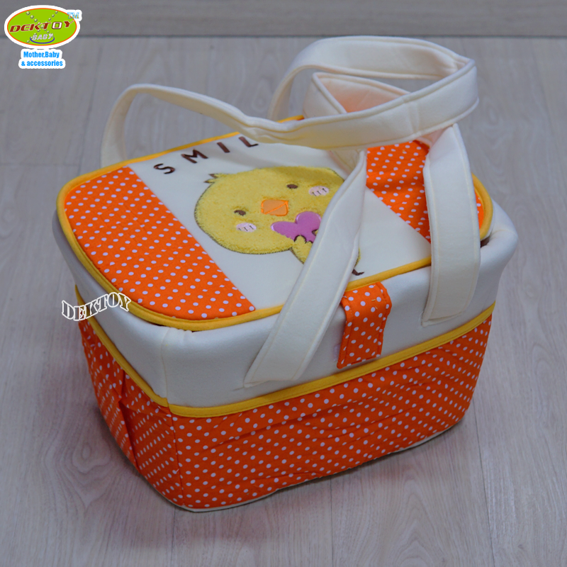 ตะกร้าใส่สัมภาระคุณแม่ ลายการ์ตูน ไซส์ L