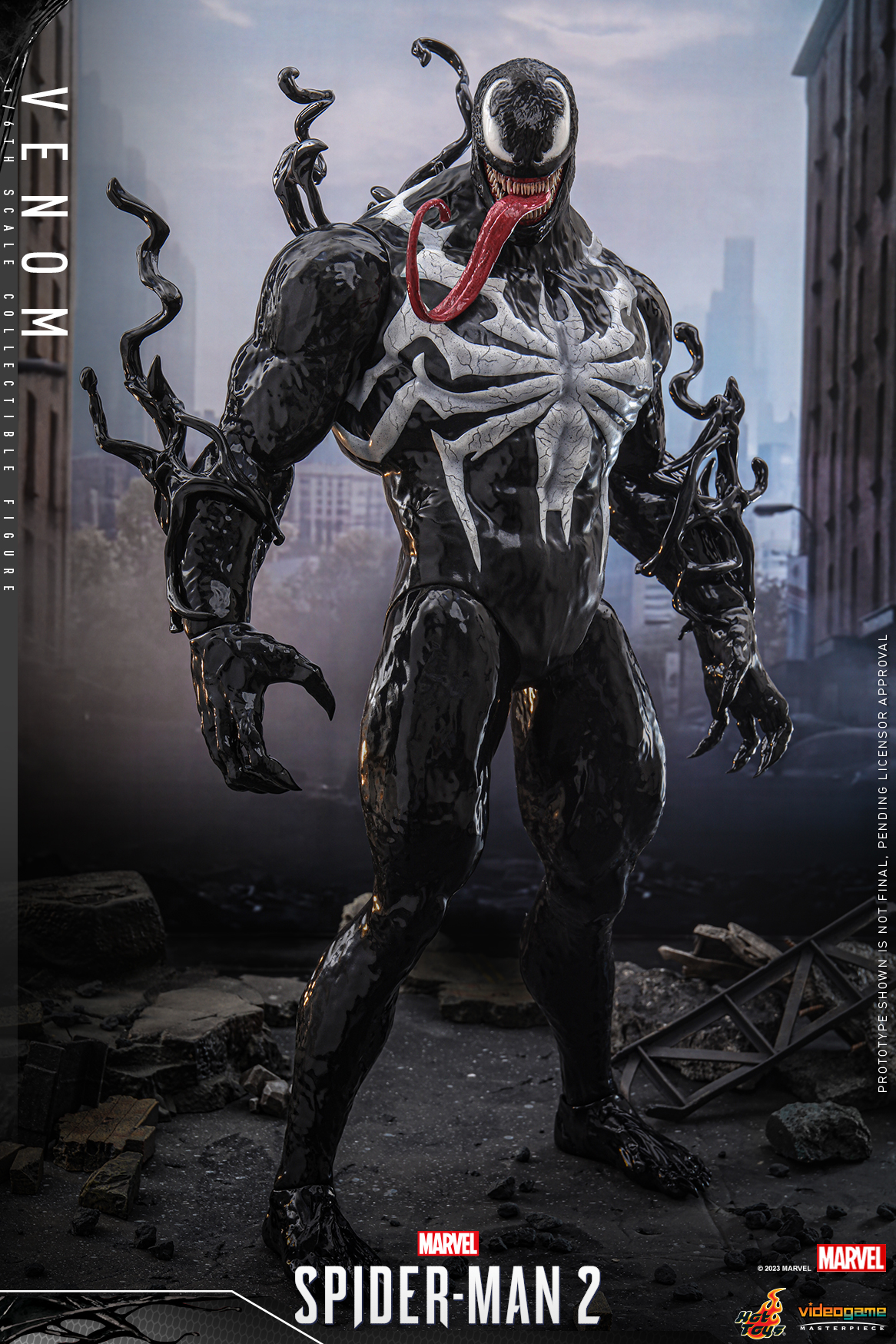 [พร้อมส่ง] Hot Toys VGM59 1/6 : Marvel's Spider-Man 2 - Venom