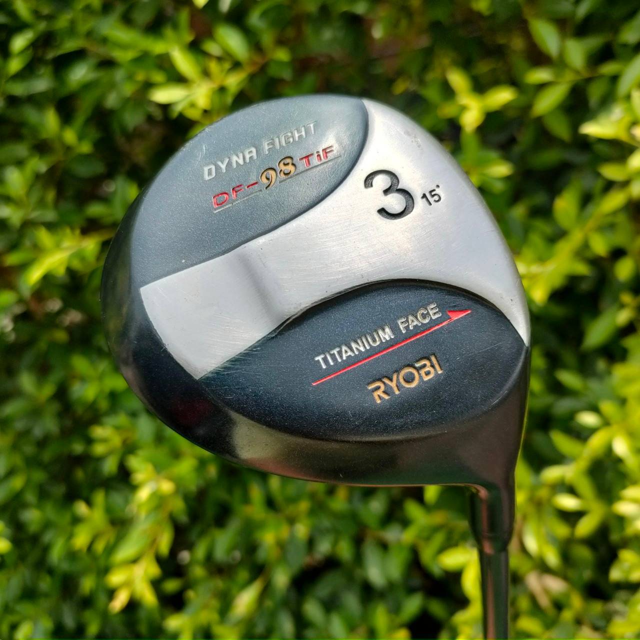 FW3 RYOBI DYNA FIGHT DF-98 TIF องศา 15 ก้าน HIGH THCHNOLOGY FLEX R FW หน้าเด้ง หน้าไทเทเนี่ยม ตีไกลๆตีง่ายๆ