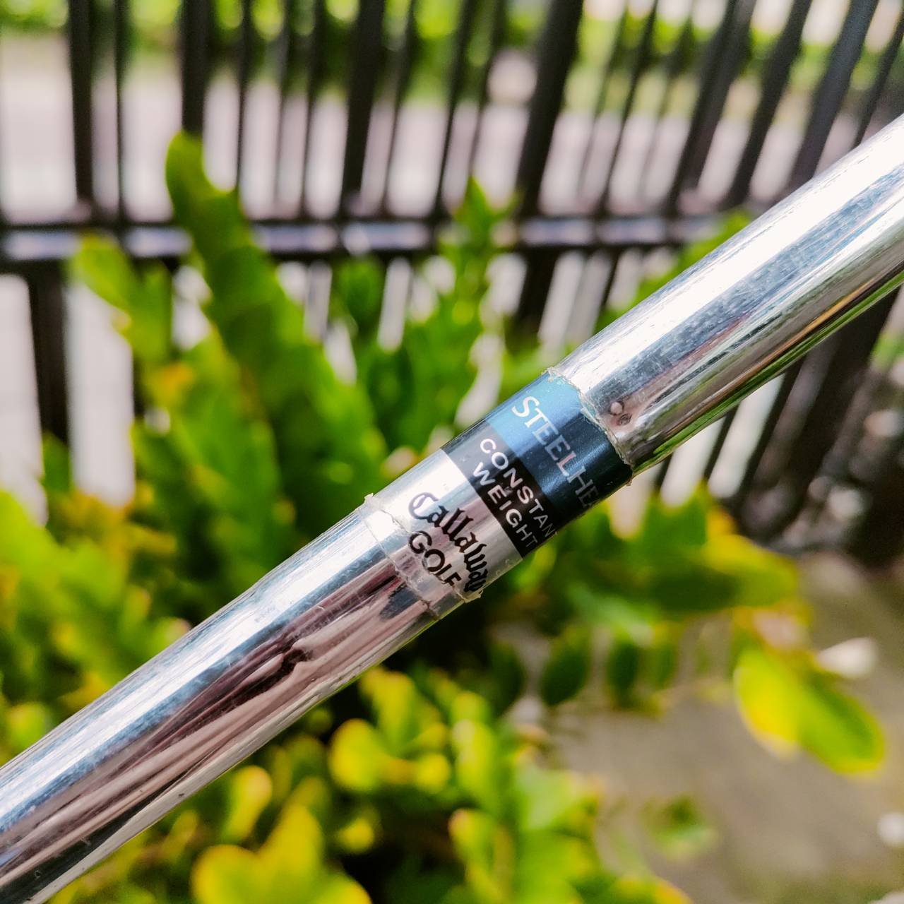 เหล็ก 4 Callaway STEEL HEAD X-14 เป็นเหล็กที่ตีง่าย และขนาดใบกำลังดี ก้านเสียบทะลุ ตีลอยง่าย ได้ฟีลลิ่ง มือใหม่ มือกลาง ตีสบายมากค่ะ ไม้กอล์ฟพรีเมี่ยมมือสอง ของแท้ By NakaraLuxurious