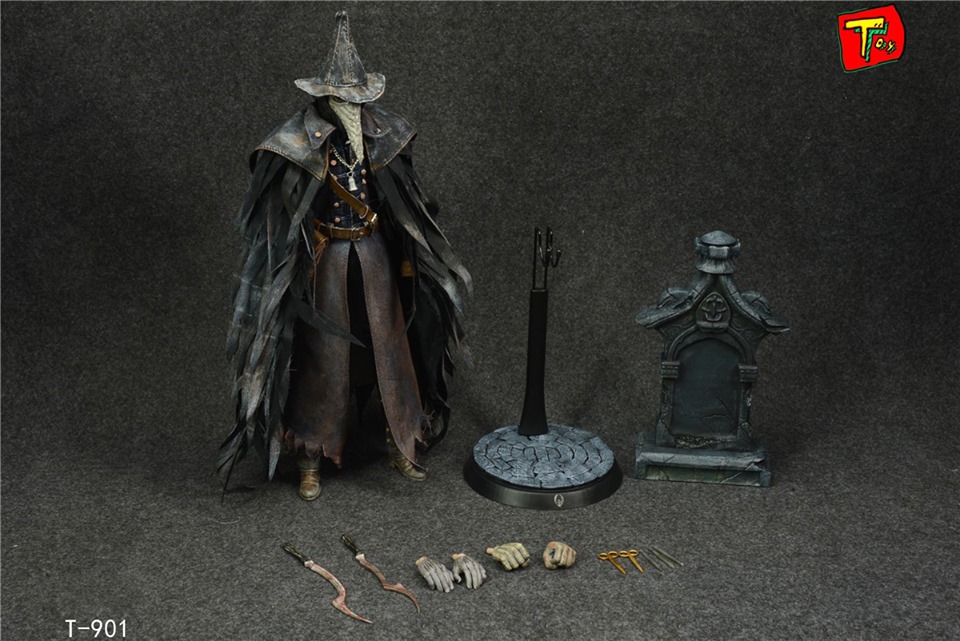 [สั่งจอง]นักล่าหน้ากากหมออีกา จาก Bloodborne Toy 1/6 The Raven Hunter T-901 & T-901S