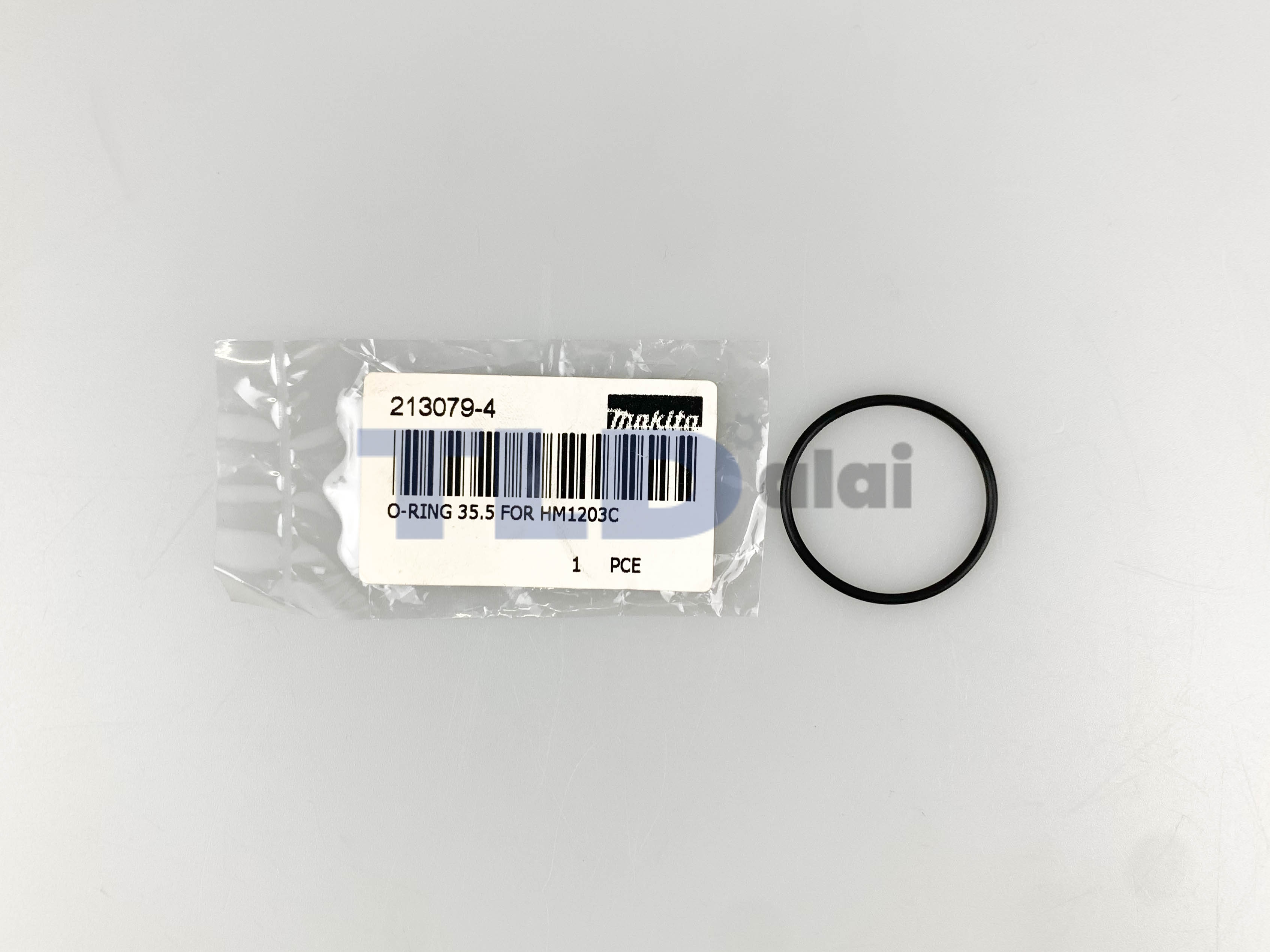 โอริงเพลาจับดอก (แท้) สกัด Makita มากีต้า รุ่น HM002G, HM1203C, HM1213C #23, HM1214C #22 (213079-4) (อะไหล่แท้ 100%) O-RING 35.5