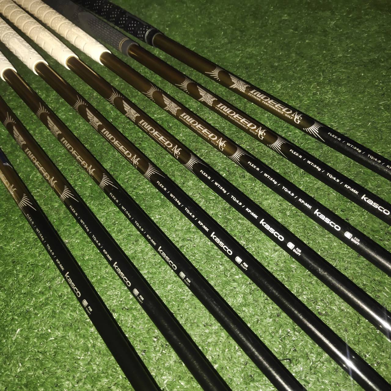 ชุดเหล็กหน้าเด้งมาก!!! KASCO INDEED MARAGING!!! ชุดพรีเมี่ยมสูงสุดของ KASCO ของใหม่ราคาแพงมากๆๆ ญี่ปุ่นแท้ หน้า MARAGING เด้งสุดขีด ตีไกลสุดขั้ว ตีง่ายก้านเบา ไม้กอล์ฟพรีเมี่ยมญี่ปุ่นมือสอง