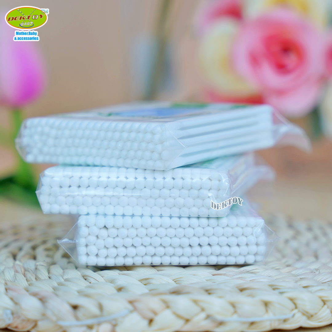 สำลีก้านจิ๋วตรารถพยาบาล-Cotton Bud Ambulance 100 ก้าน