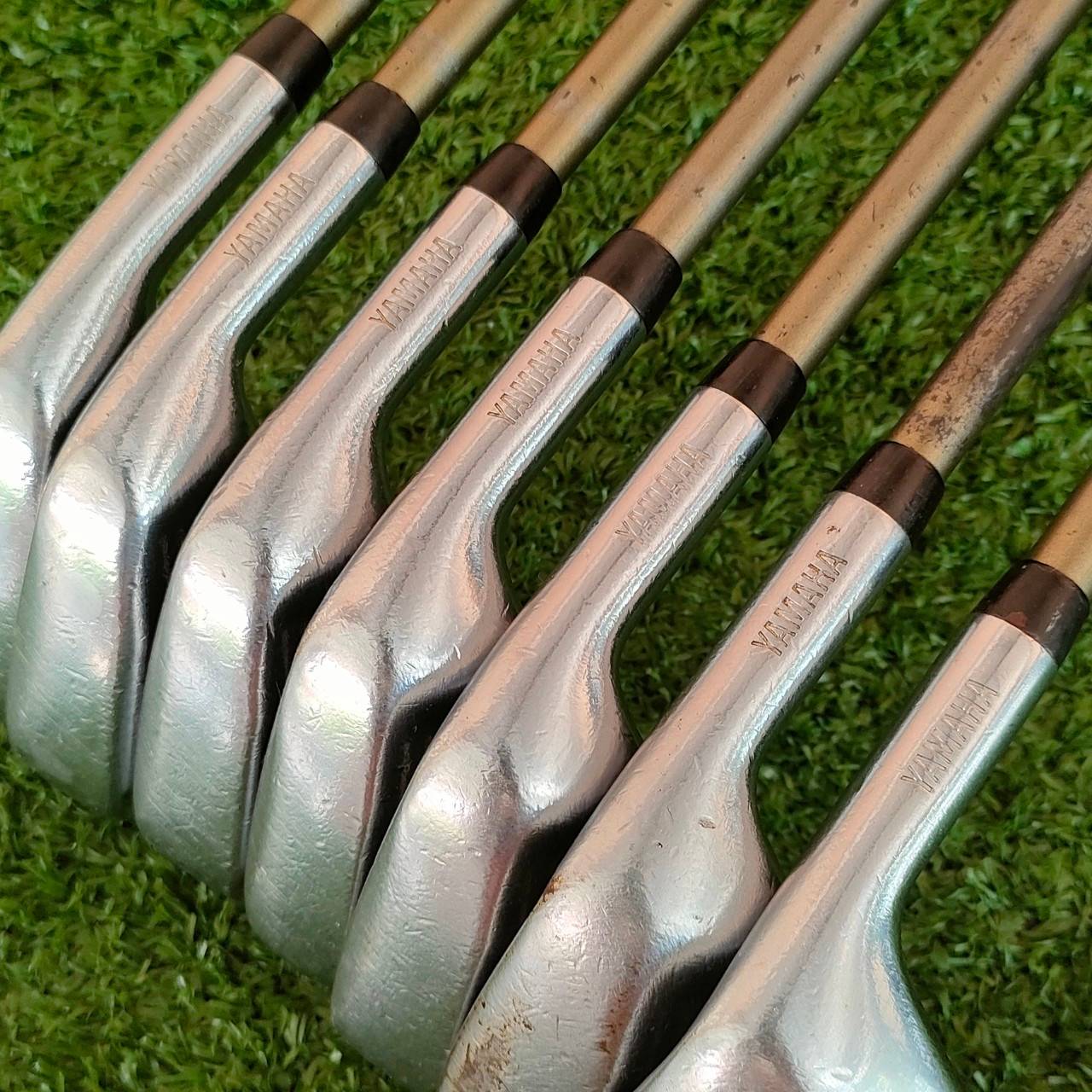 ** ไม้กอล์ฟสำหรับผู้หญิง ** ชุดเหล็ก YAMAHA INPRES D. มีเหล็ก 6-9 เเละ PW AW SW ก้าน YAMAHA INPRES D FLEX L เหล็ก FORGED แท้ๆ ลอย FORGED ไม้กอล์ฟมือสอง ของแท้ BY NakaraLuxurious