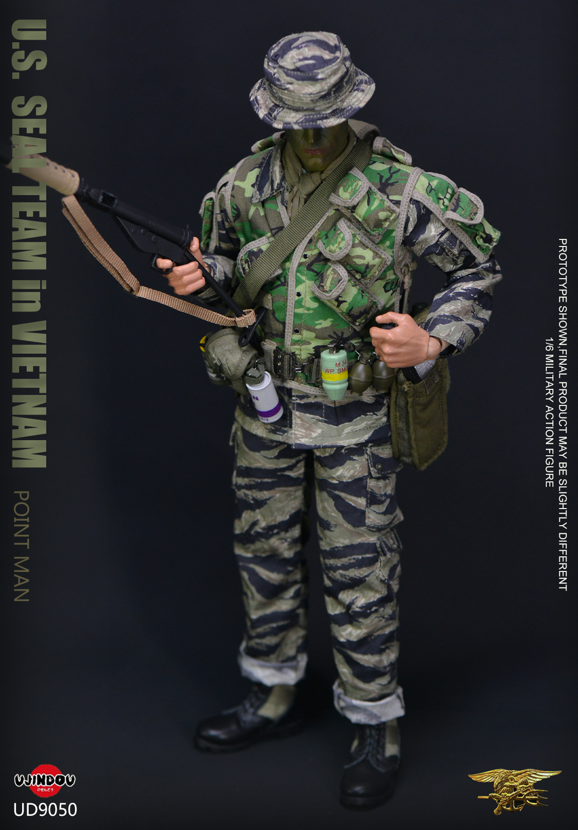 [สั่งจอง] UJINDOU 1/6 - UD9050 : U.S. SEAL TEAM in Vietnam-POINT MAN