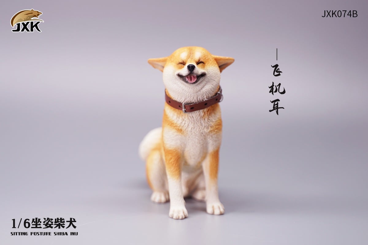 [สั่งจอง]JXK 1/6 : Sitting Shiba Inu