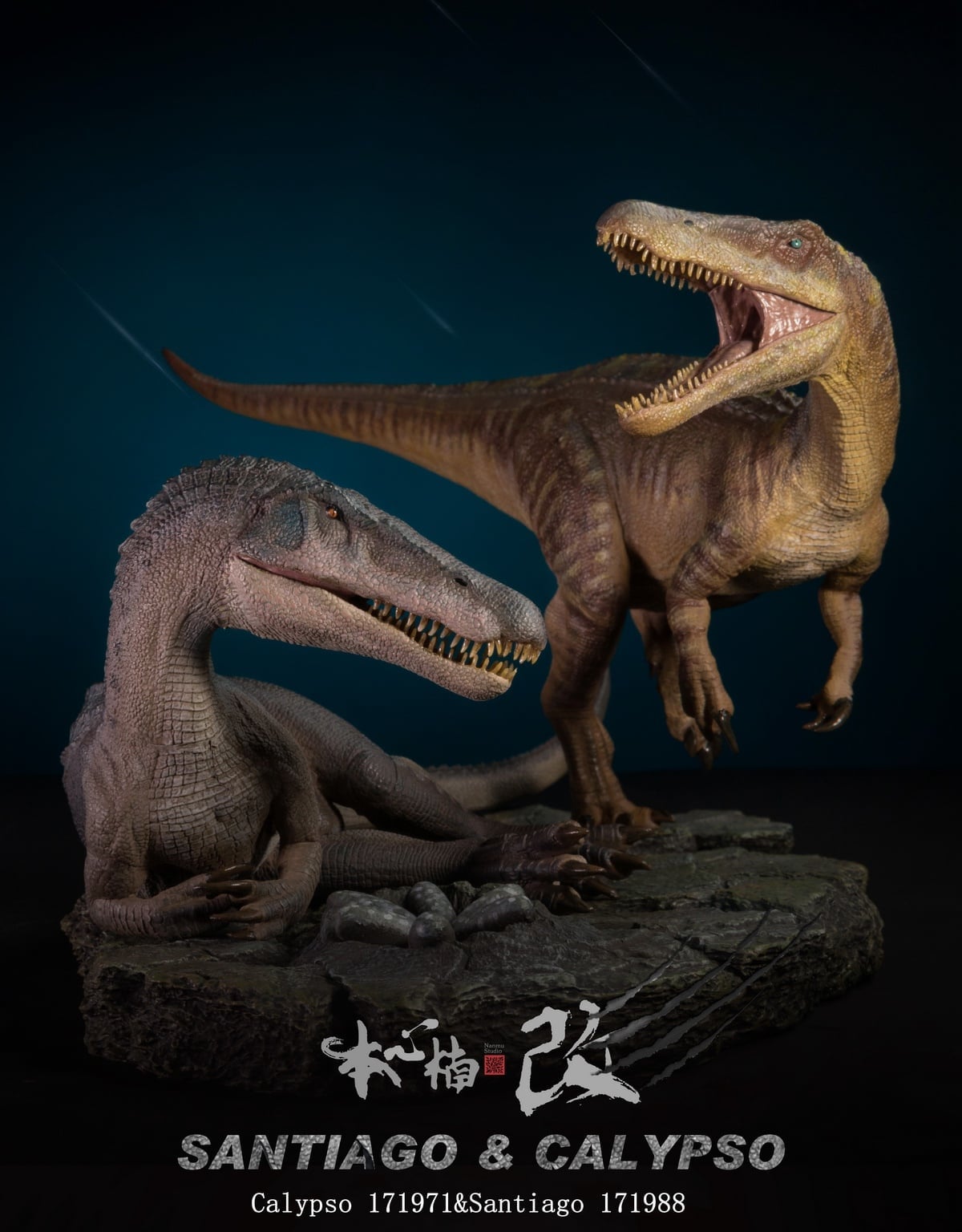[สั่งจอง]Nanmu Studio Jurassic Series Baryonyx - Santiago & Calypso