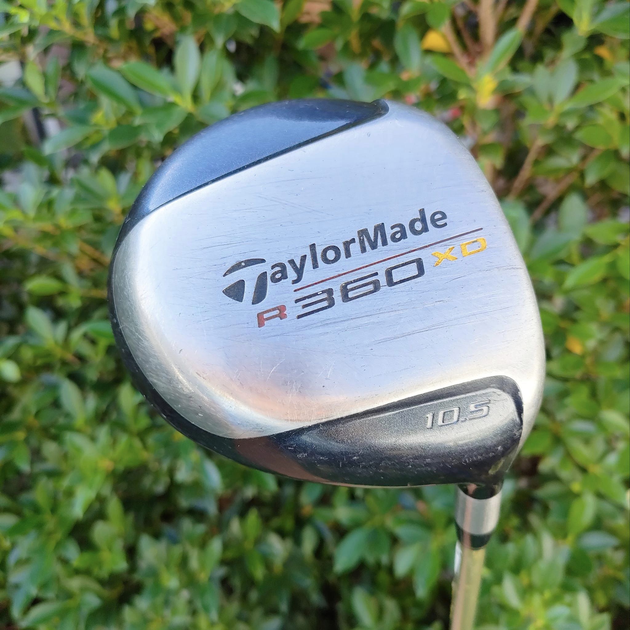 DRIVER TAYLORMADE R360 XD ก้าน R360 XD FLEX R องศา 10.5 เป็นรุ่นหัวใหญ่สุดในซีรี่ XD หน้าเด้ง เบาแค่ 50 กรัม EXTRA DISTANCE