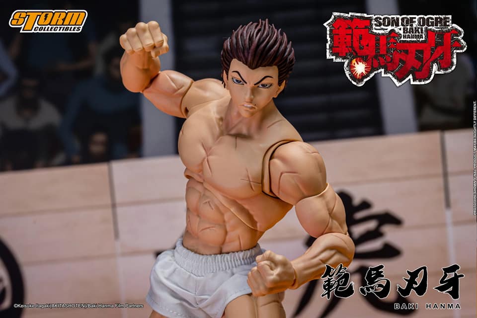 [สั่งจอง]Storm Toys KIBK05 1/12 : SON OF THE OGRE : Baki Hanma