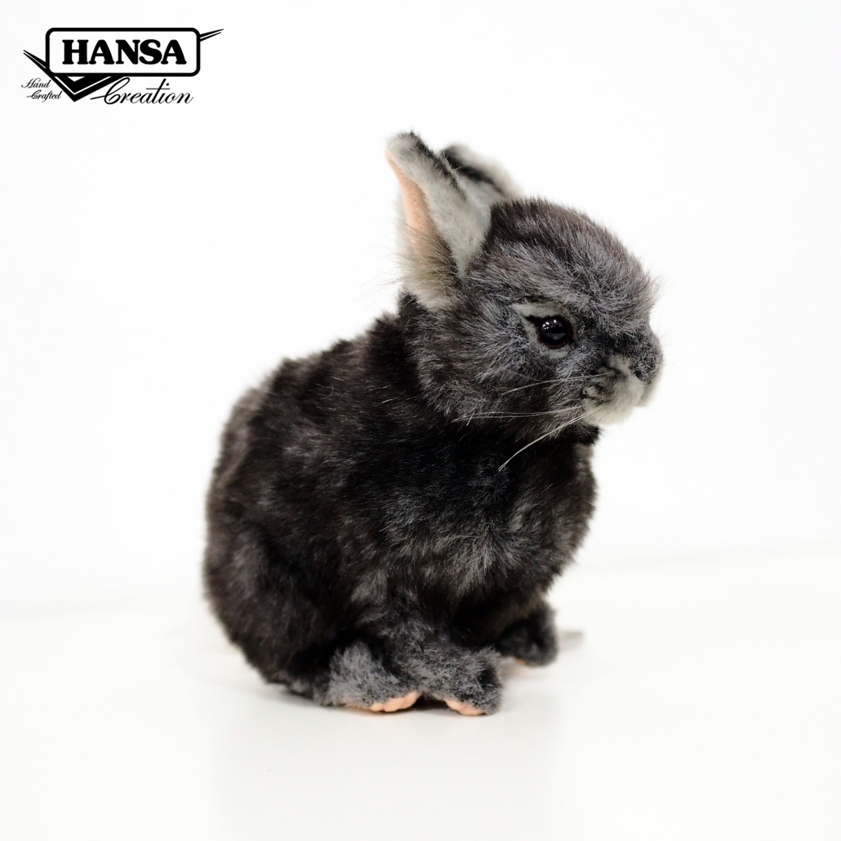 8129 Pygmy Rabbit Gray 18cm.L