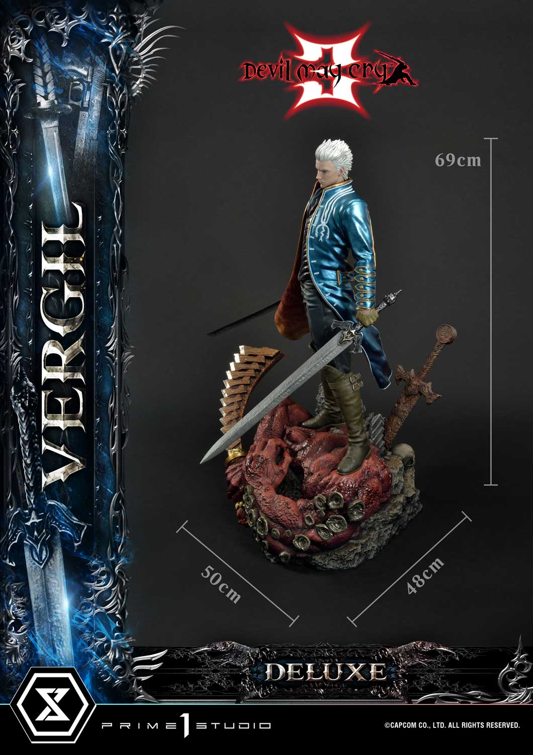 [สั่งจอง] Prime 1 Studio 1/4 Vergil (Devil May Cry 3)