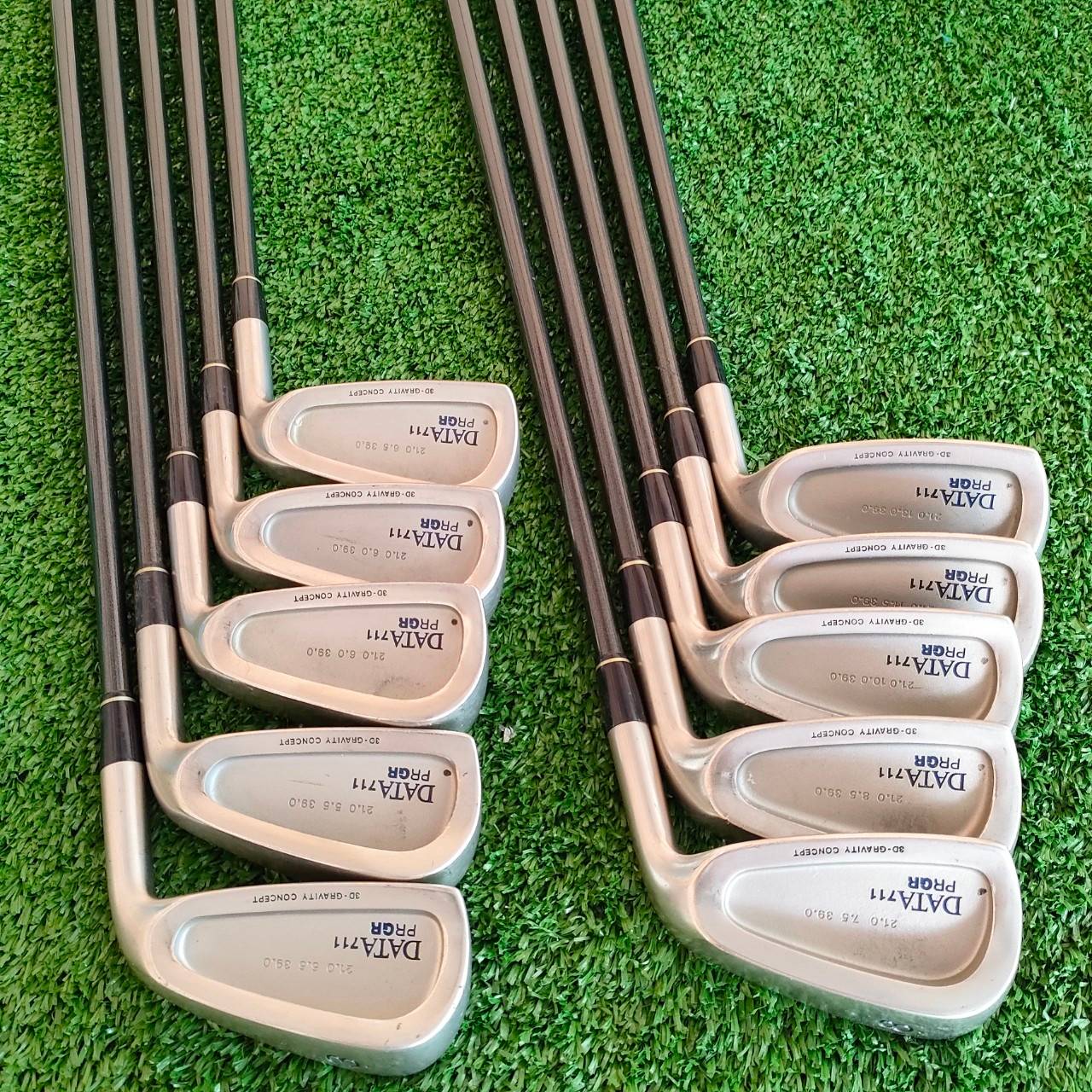 ชุดเหล็ก PRGR DATA 711 มีเหล็ก 3-9 เเละ PW AW SW ก้าน DATA080 PRGR M-37 3D CAVITY CONCEPT ตีง่ายมากๆ ตีดีแบบสุดๆ