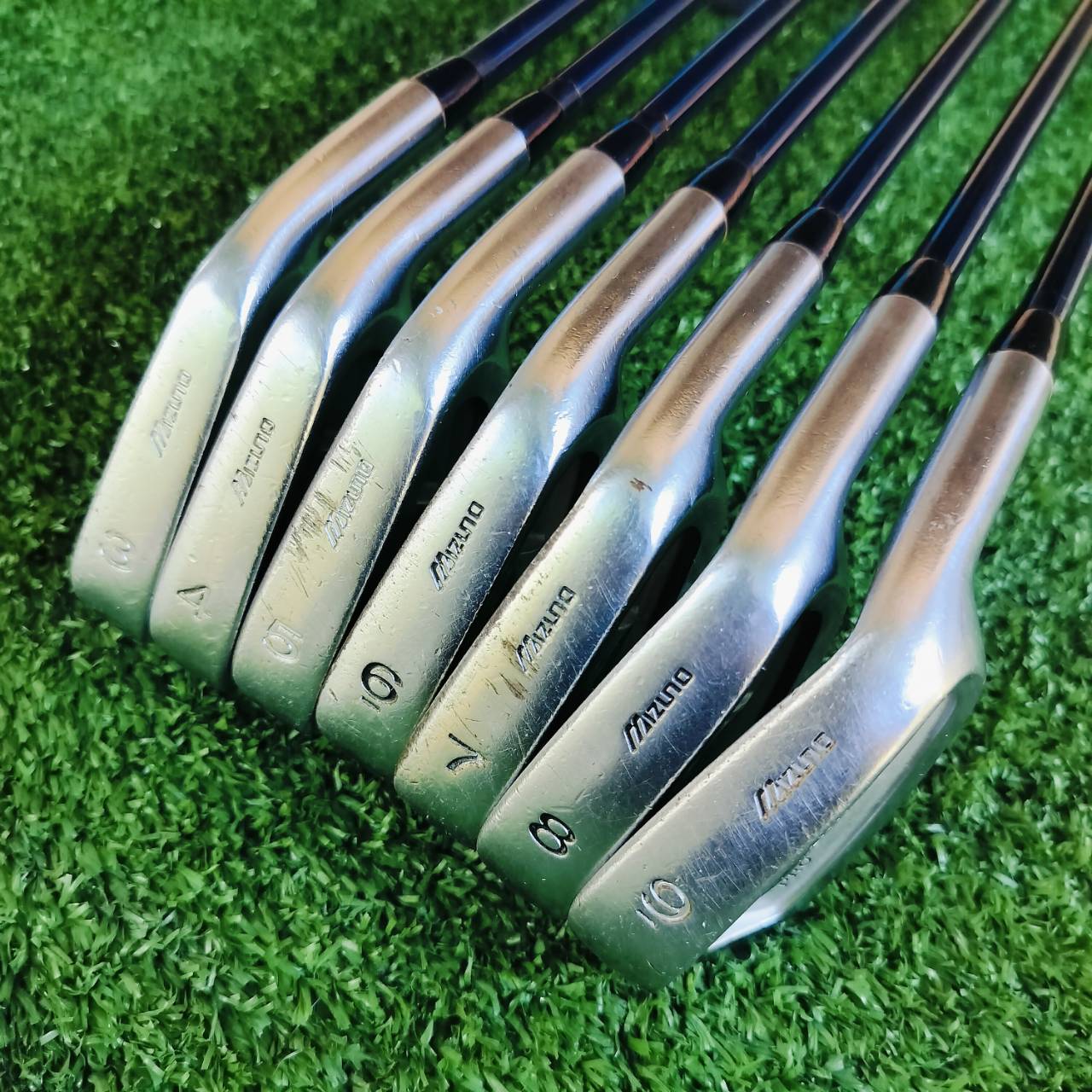 ชุดเหล็ก MIZUNO T-ZOID PRO ก้าน HARRISON PRO 2.5 FLEX R ก้านดีมากๆ พรีเมี่ยมทั้งชุด ผลิตญี่ปุ่น ตีง่ายและคมมาก ไม้กอล์ฟพรีเมี่ยมมือสอง ของแท้ By NakaraLuxurious