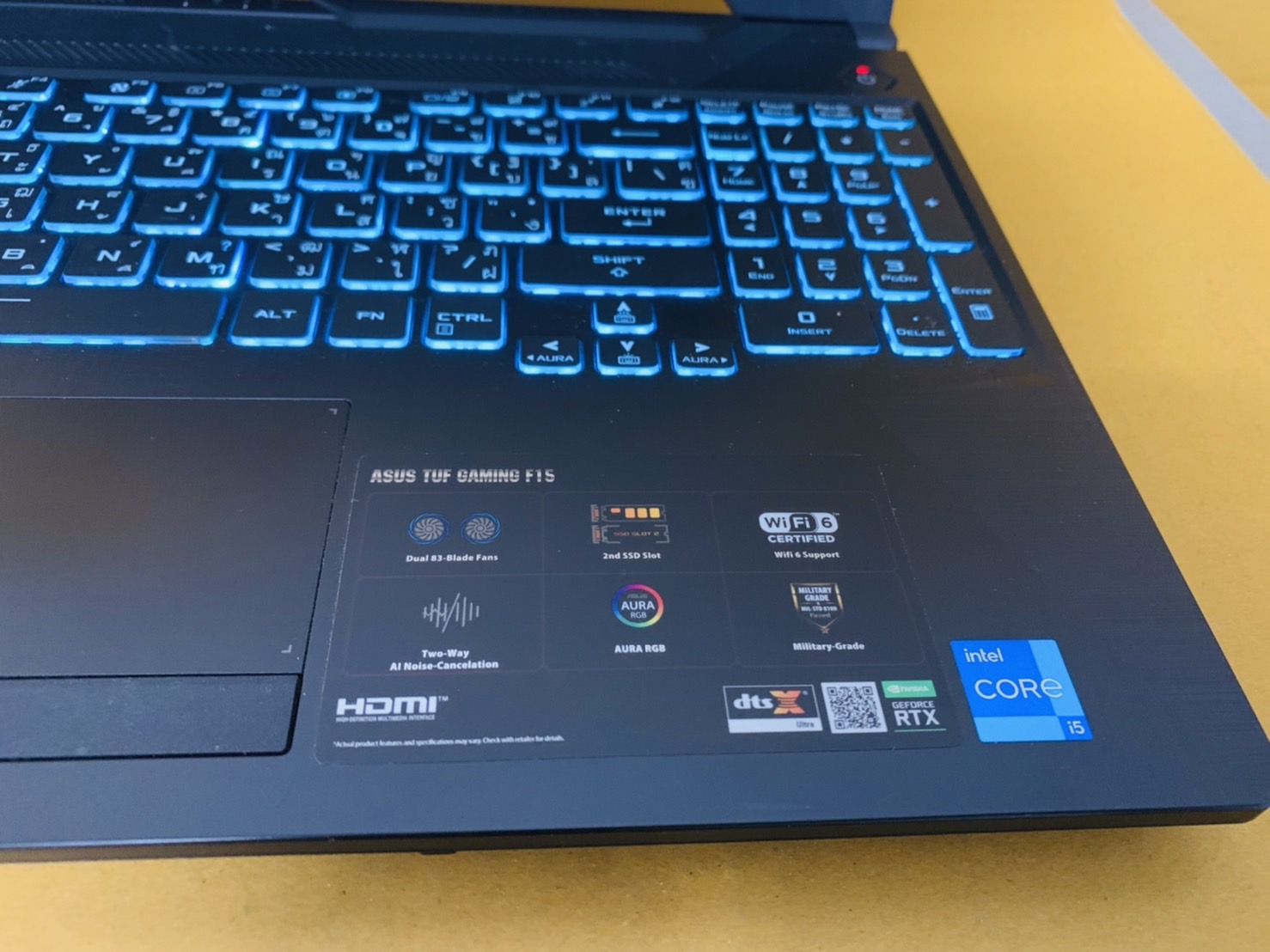 โน้ตบุ๊ค Notebook Asus TUF Gaming FX506H - 15.6 inch ประกันศูนย์