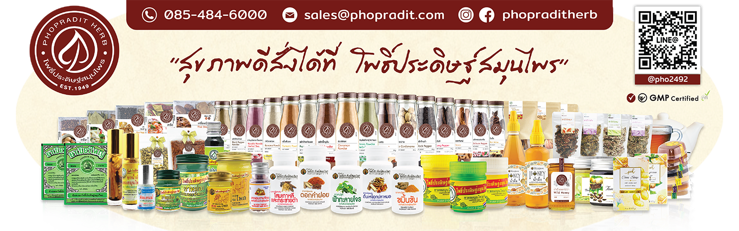 โพธิ์ประดิษฐ์สมุนไพร - Phopradit Herb