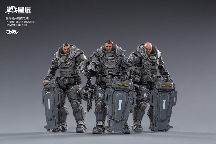 [สั่งจอง]JOYTOY JT0746 1/18 : Interstellar Trooper Hammer Of Steel