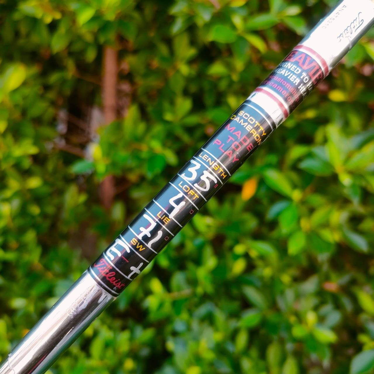 ***ไม้กอล์ฟสำหรับท่านที่ถนัดซ้าย*** PUTTER TITLEIST SCOTTY CAMERON SELECT NEWPORT 2 ความยาว 35 นิ้ว สภาพสวยงามมาก!! พัตเตอร์ยอดนิยมสูงสุดในโลก!! ไม้กอล์ฟมือสอง ของแท้ BY NakaraLuxurious