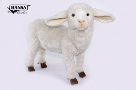 7348 Lamb Standing White 47 cm.L