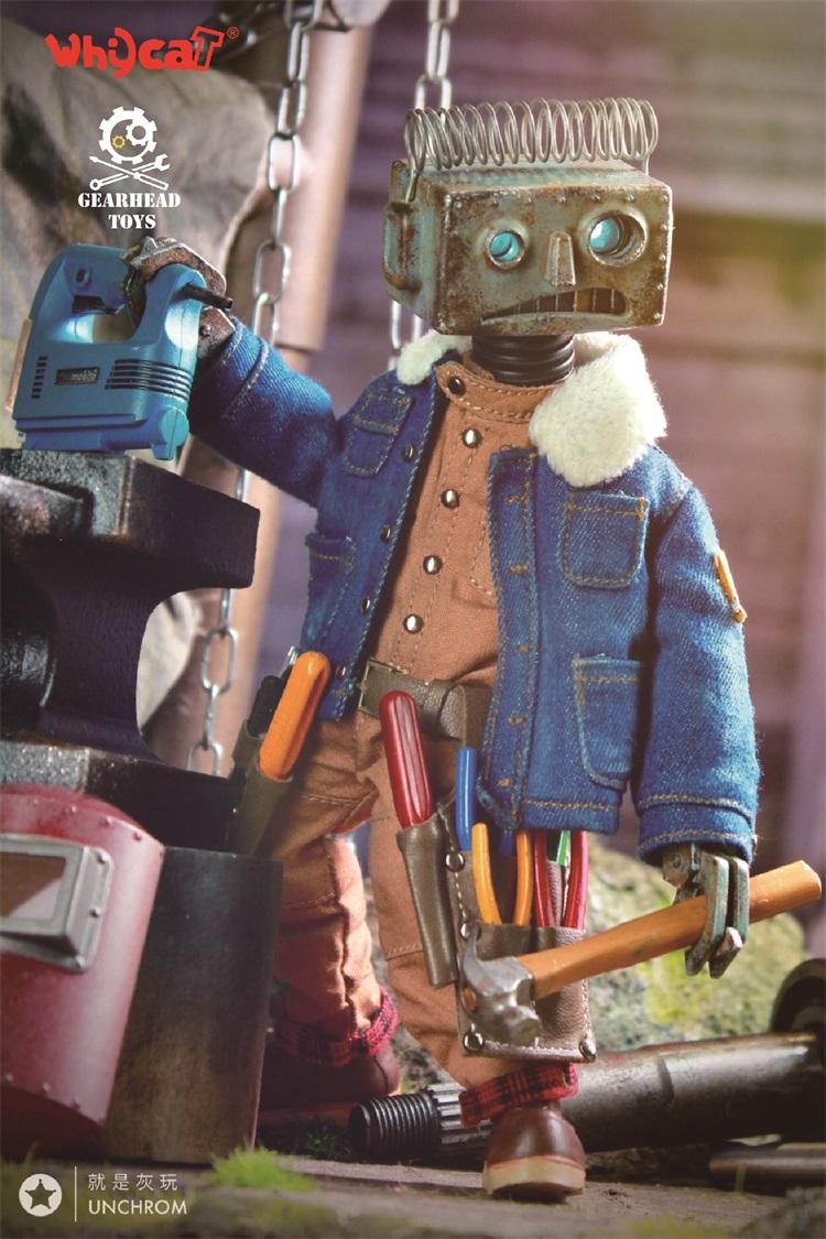 [สั่งจอง]Whycat & GEARHEADTOYS GHT001 ClumsyBot Series NO.1 : Repairman Curry