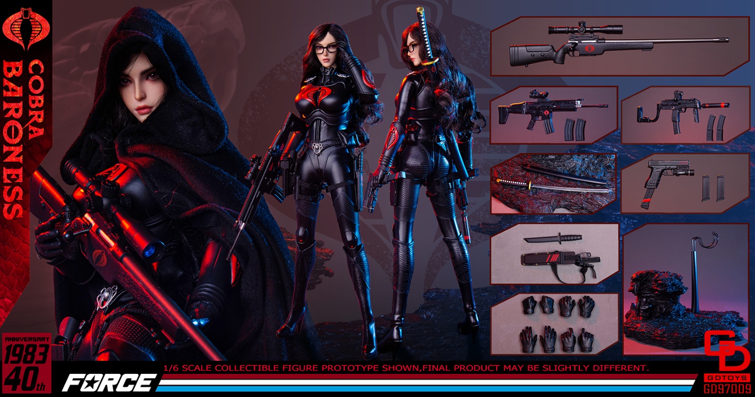 [พร้อมส่ง]GDTOYS GD97009 1/6 : Cobra Baroness