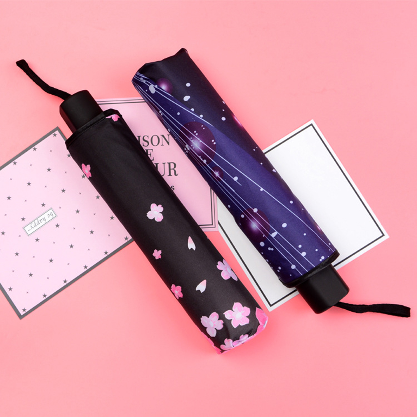 🔥Sale ลดราคา🔥 ร่ม4ตอน พิมพ์ลาย3มิติ รุ่น 1625 งานพิมพ์ 3มิติ ไวนิวพิมพ์ลาย กัน UV โครงร่มแข็งแรง น้ำหนักเบา พกพาสะดวก