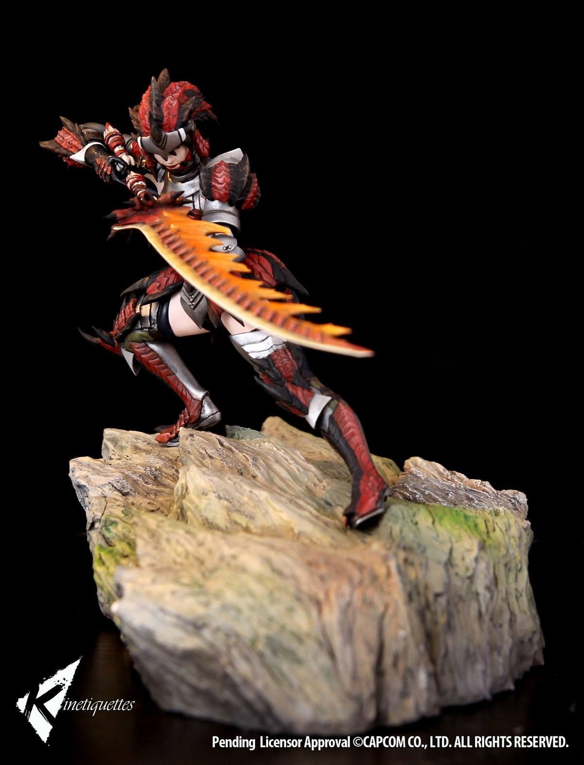 [สั่งจอง]Kinetiquettes 1/10 scale : RATHALOS - THE KING OF THE SKIES