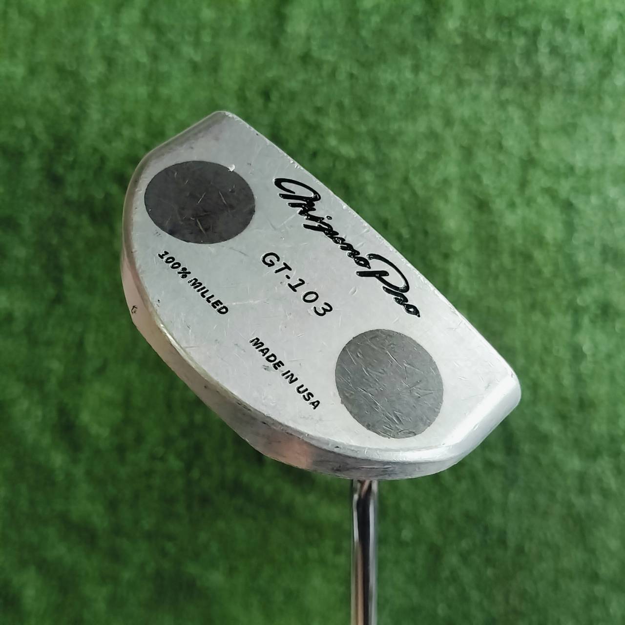 PUTTER MIZUNO PRO GT-103 ความยาว 35 นิ้ว บล๊านซ์มากๆๆ น้ำหนักดีมาก ไม้กอล์ฟพรีเมี่ยมมือสอง ของแท้ By NakaraLuxurious