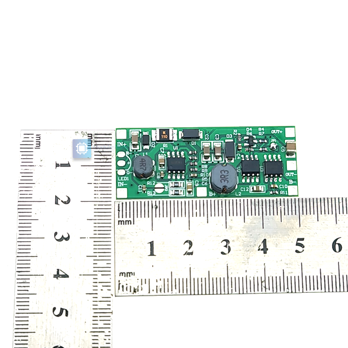โมดูลเพิ่มแรงดันและสำรอง/สลับแหล่งจ่ายไฟ 18650 Lithium Battery DC 5-12V to 9V 12V
