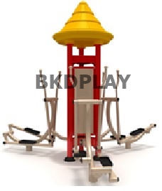 เครื่องออกกำลังกายกลางแจ้ง,จักรยานออกกําลังกาย,เครื่องปั่นจักรยาน, ก้าวเดิน 3 คน, ลานกีฬาอเนกประสงค์, สนามกีฬา