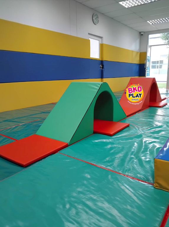 ภูเขา2ลูกอุโมงค์ปีนป่าย, ปีนป่ายเข้ามุม ปีนป่ายนุ่ม สไลเดอร์นุ่ม เบาะนุ่มนิ่ม, soft play, indoor playground ของเล่นเสริมพัฒนาการ เครื่องเล่นสนามในร่ม Kid Zone