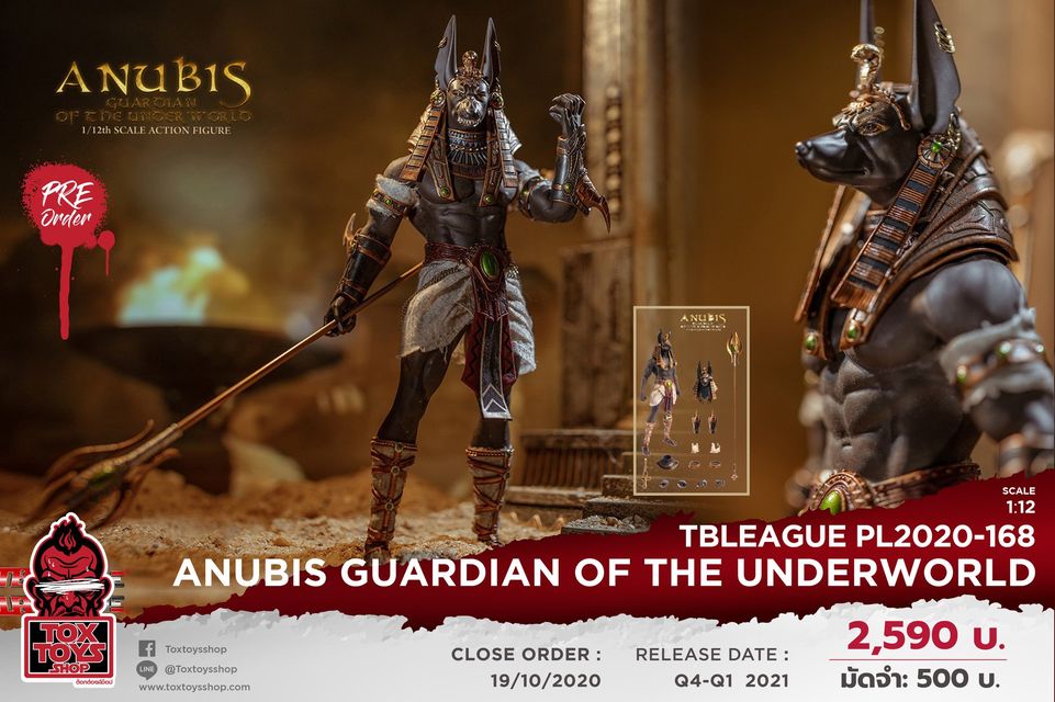 [สั่งจอง] TBLeague PL2020-168 1/12 : Anubis Guardian of The Underworld