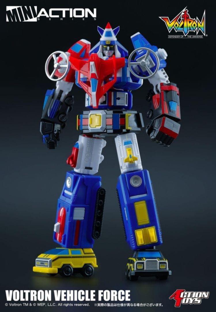 [สั่งจอง]Action Toys AT-MINI ACTION Voltron Dairugger XV (สูง15cm)