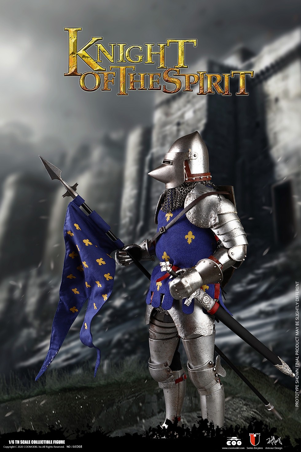 [สั่งจอง] COOMODEL NO.SE068 1/6 SERIES OF EMPIRES - KNIGHT OF THE SPIRIT