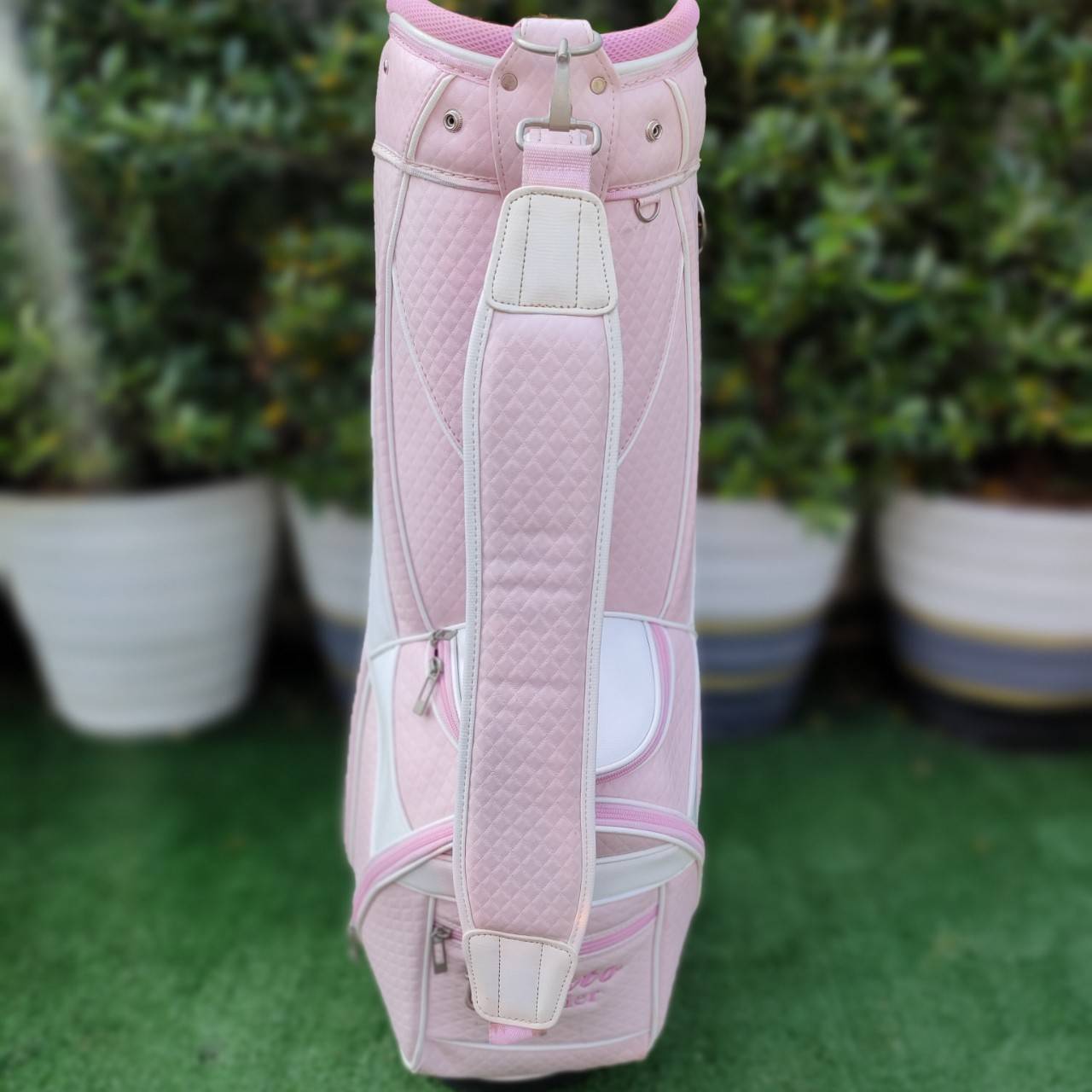 ถุงกอล์ฟ CALLISTO PREMIER มือสอง สีชมพู สภาพสวยนางฟ้าครับ