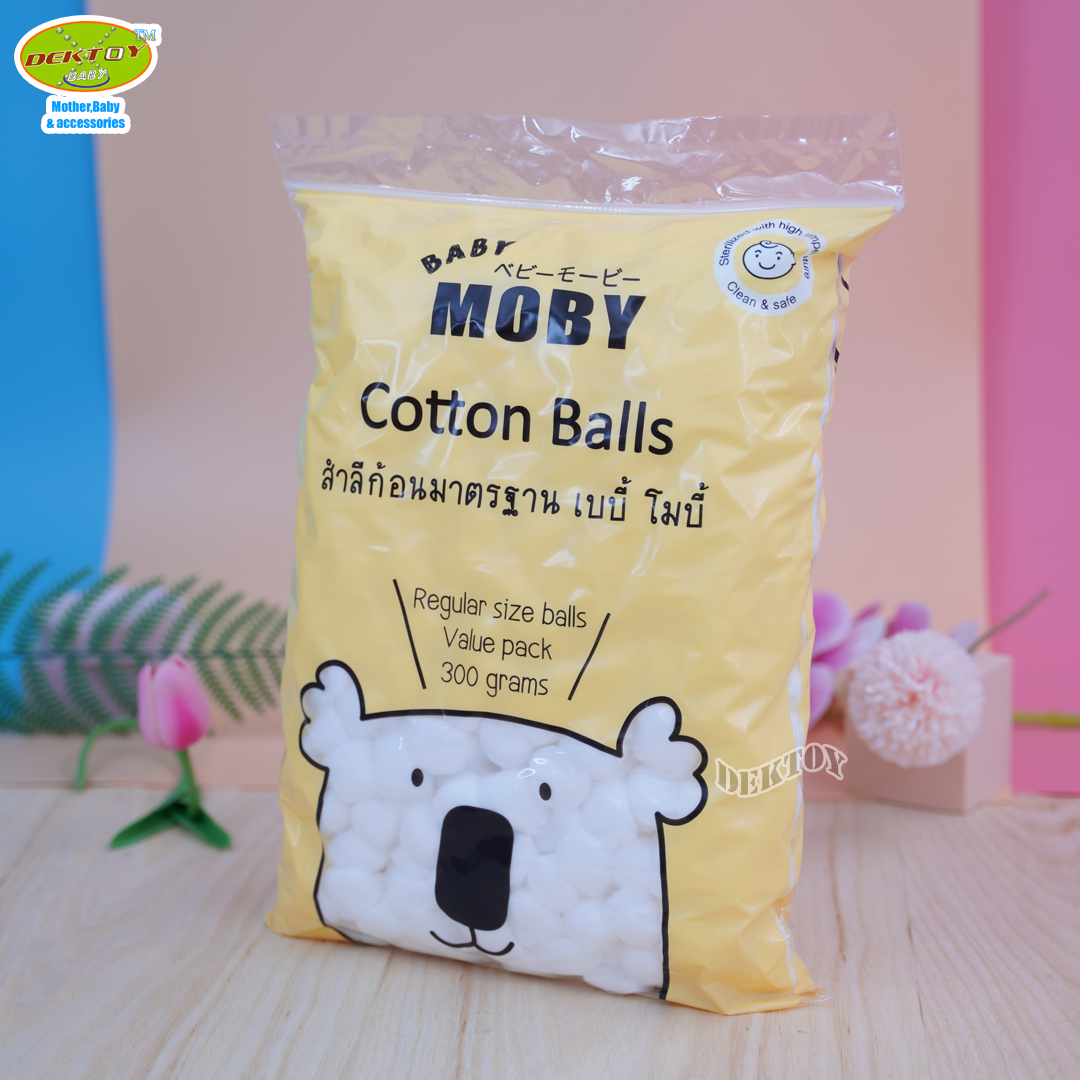 Baby moby เบบี้โมบี้ สำลีก้อนมาตรฐาน 300 กรัม