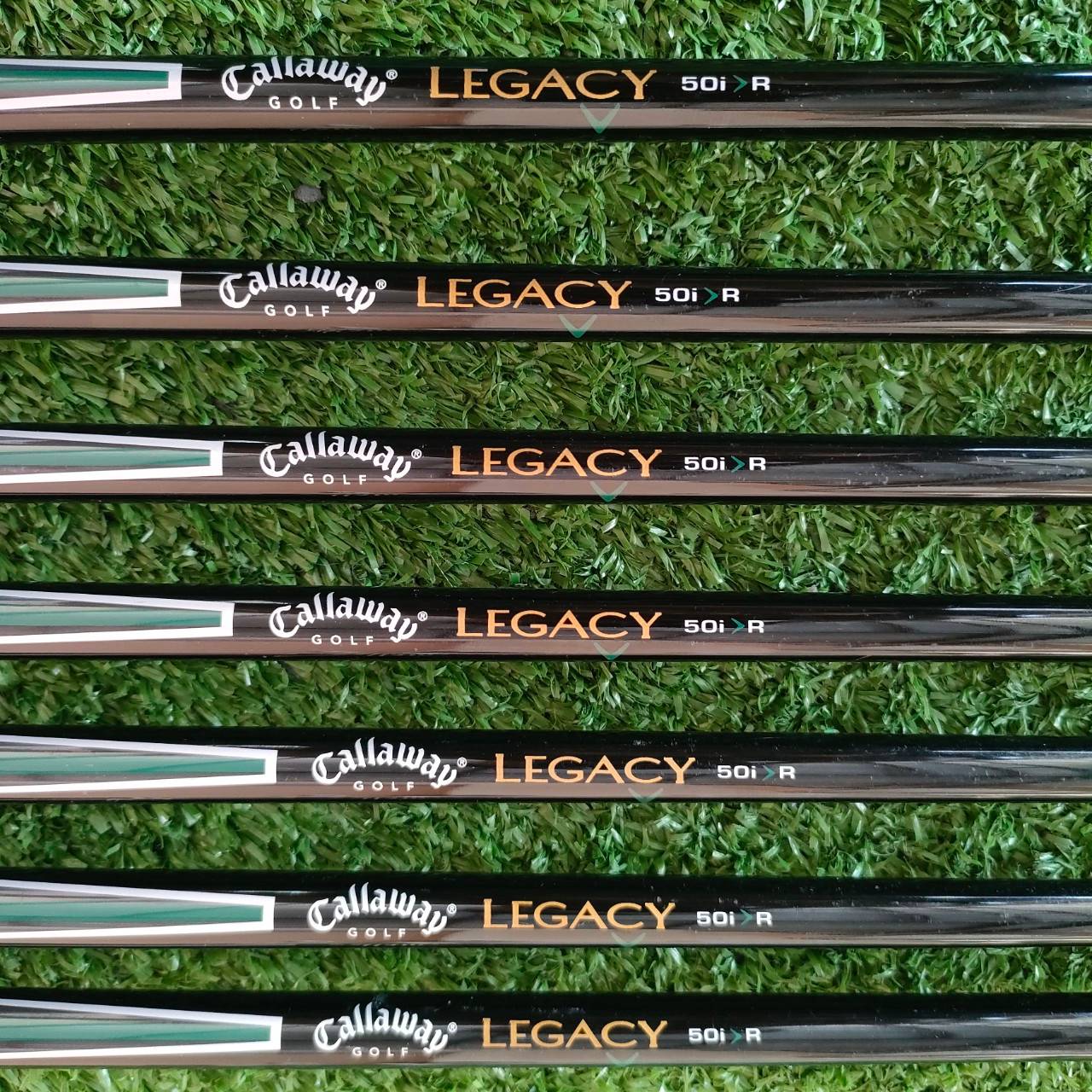 ชุดเหล็ก CALLAWAY LEGACY V FORGED มีเหล็ก 5-9 เเละ PW SW ก้าน CALLAWAY LEGACY FLEX R เป็นชุดเหล็กระดับพรีเมี่ยมสูงสุดของ Callaway เป็นเหล็ก FORGED CAVITY ลึกๆ ตีง่าย!!! ไม้กอล์ฟมือสอง ของแท้ BY NakaraLuxurious
