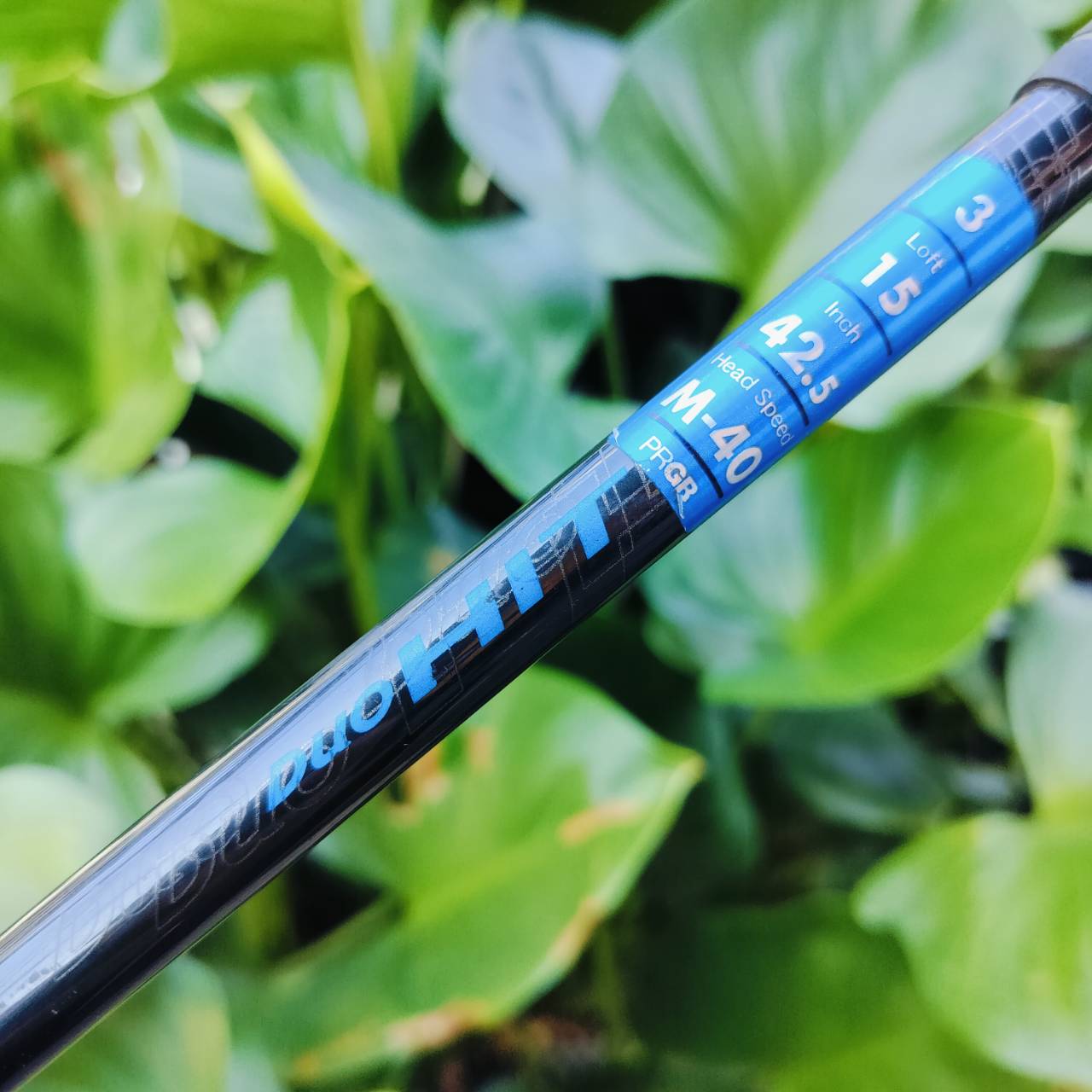 FW3 PRGR DUO HIT ไม้พรีเมี่ยมญี่ปุ่น องศา 15 ก้าน M40 วัสดุคาร์บอนคอมโพสิท ซึ่งเป็นวัสดุพรีเมี่ยม ไม้กอล์ฟพรีเมี่ยมมือสอง ของแท้ By NakaraLuxurious