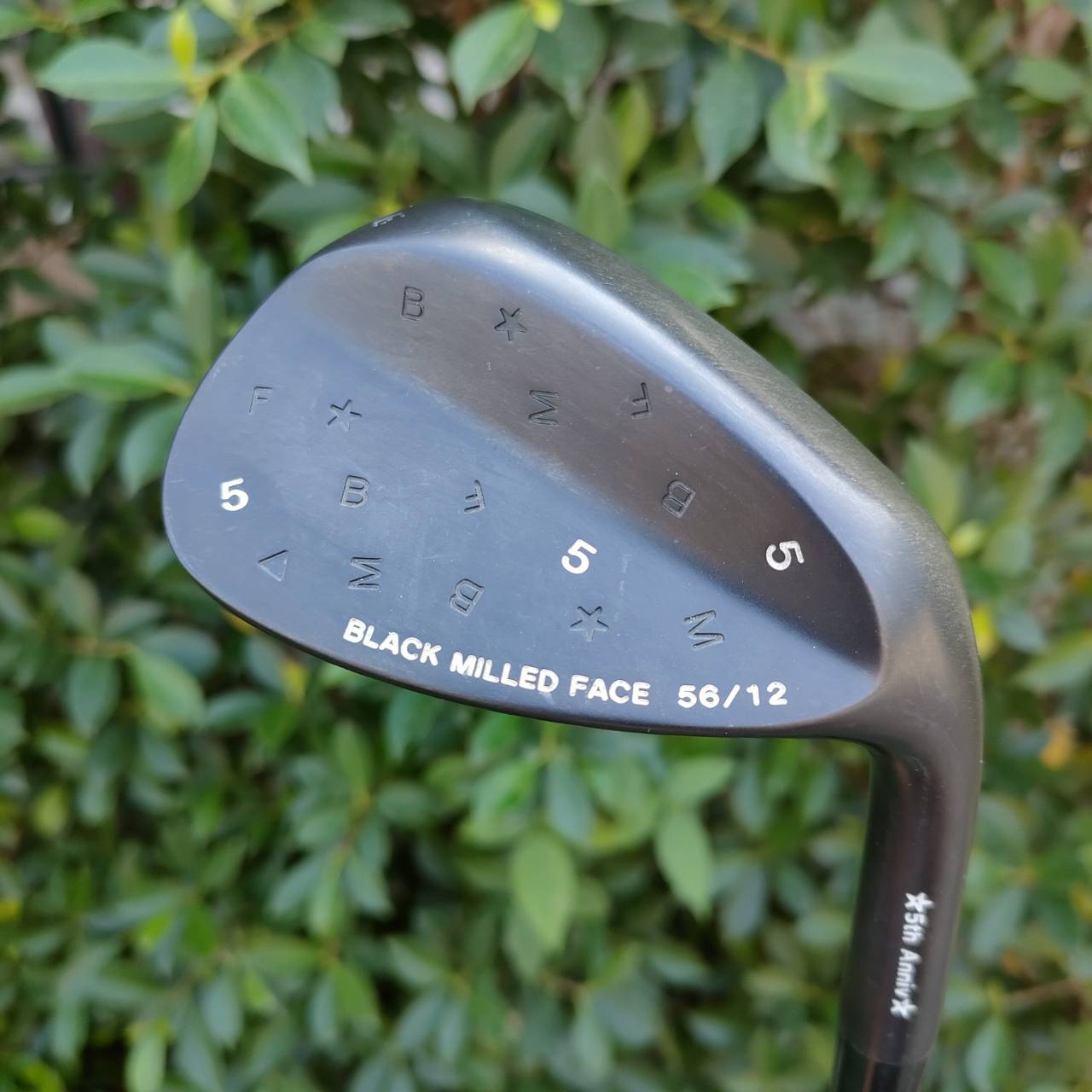 WEDGE BLACK MILLED FACE หน้าสปินแบบจัดๆ มันส์ๆ ครับ องศา 56 BOUNCE 12