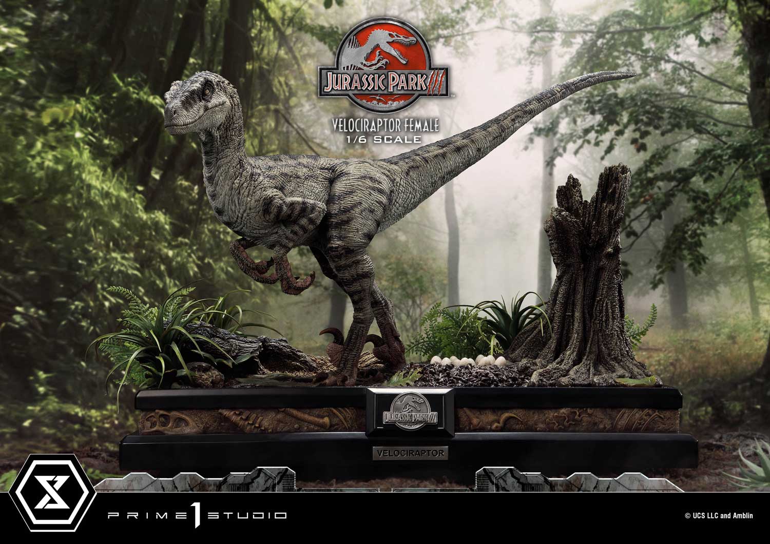 [สั่งจอง] Prime 1 Studio : 1LMCJP-11: Velociraptor Female (Jurassic Park 3)