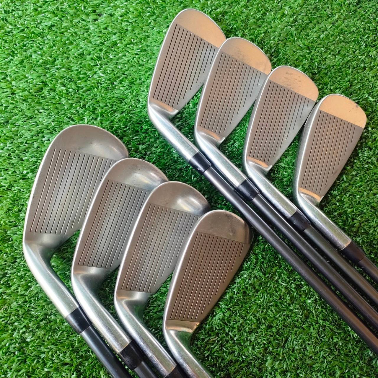 ** ไม้กอล์ฟสำหรับผู้หญิง ** ชุดเหล็ก MIZUNO ZEPHYR EG-175 RV มีเหล็ก 4-9 เเละ PW SW ก้าน TECHNO FLEX FLEX L สวยเดิมทุกชิ้น ก้านเดิมทุกชิ้นไม่มีเปลี่ยน MADE IN JAPAN ไม้กอล์ฟพรีเมี่ยมมือสอง ของแท้ By NakaraLuxurious
