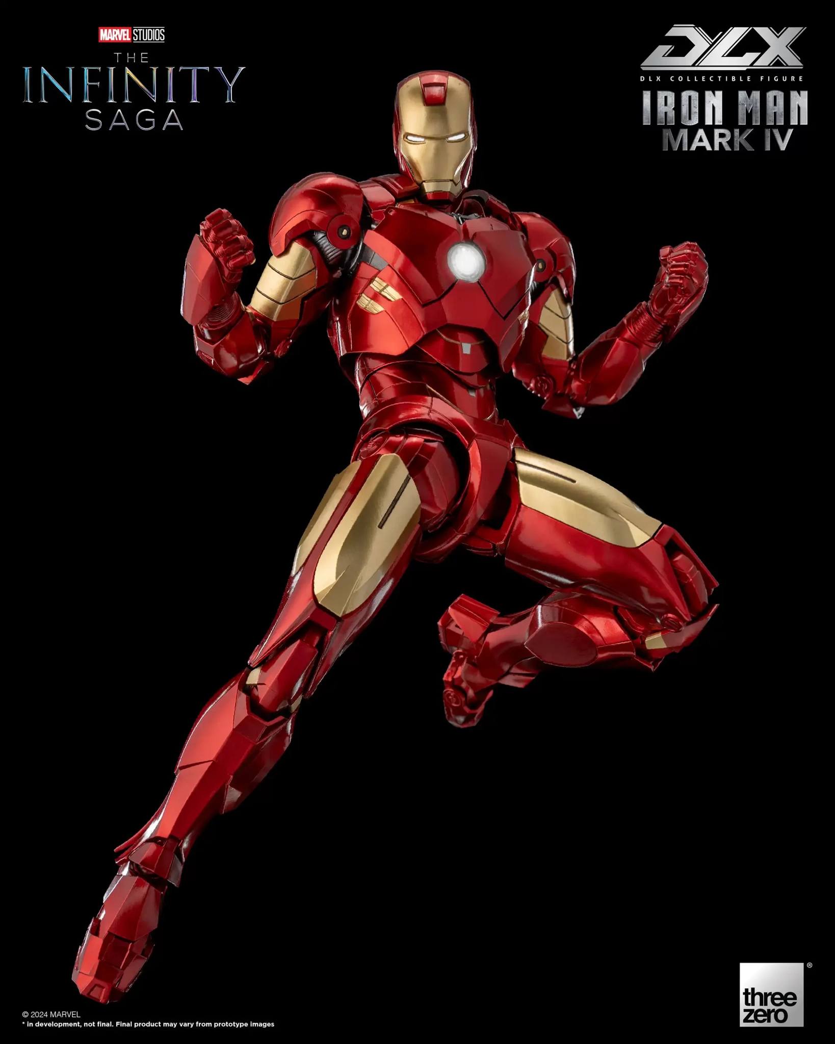[พร้อมส่ง] Threezero 3Z05010C0 : DLX Iron Man Mark 4