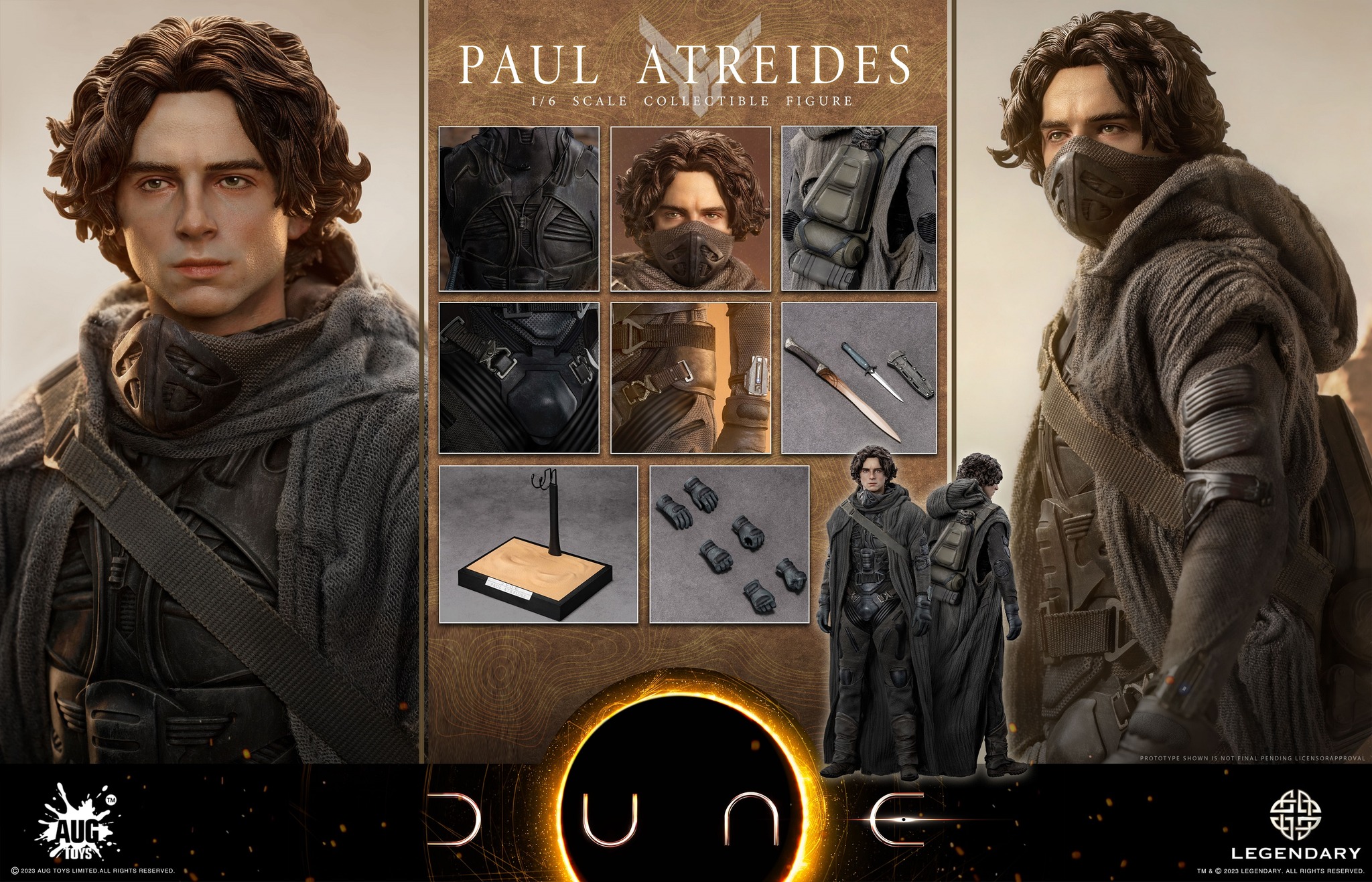 [สั่งจอง]AUG TOYS DL003 1/6 : Legendary Dune - Paul Atreides