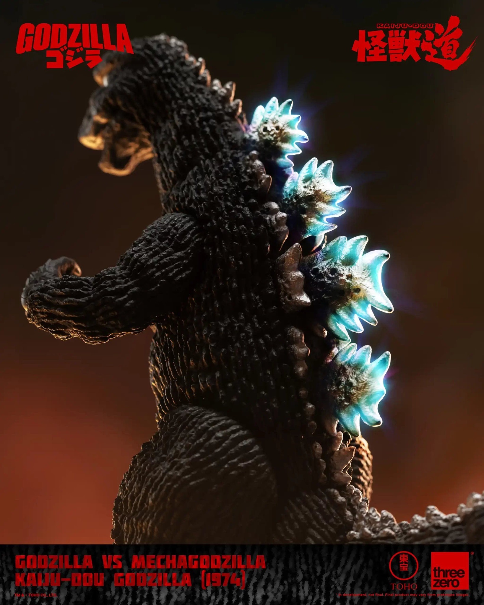 [สั่งจอง]Threezero 3Z07090W0 9" : KAIJU-DOU - Godzilla (1974)
