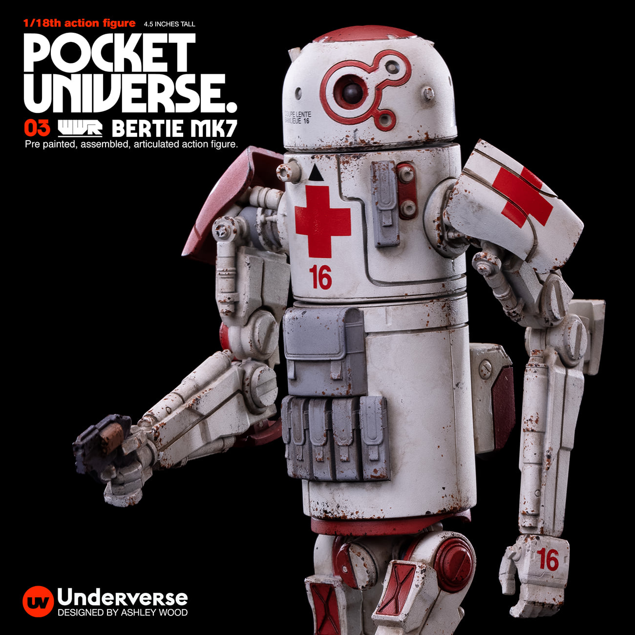 สั่งจอง]Underverse 1/18 : WWR2 (WORLD WAR ROBOT2) - BERTIE