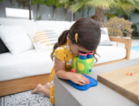 กล้องจุลทรรศน์ สำหรับเด็ก ของเล่นเสริมพัฒนาการ, สื่อการสอนเด็กอนุบาล ,ของเล่นเสริมพัฒนาการ ,ของเล่นเด็ก พร้อมส่ง