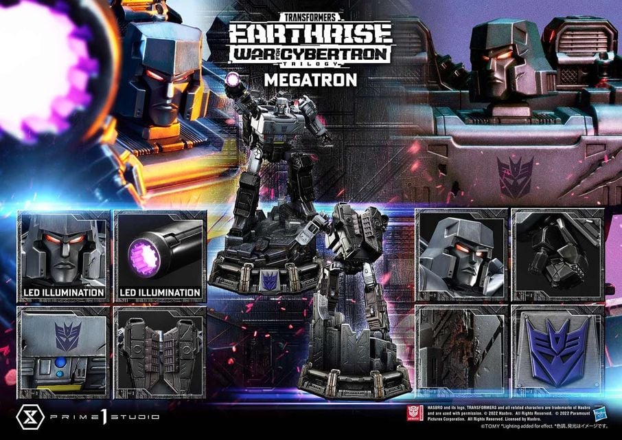 [สั่งจอง]Prime 1 Studio Tall 70cm. : (Transformers : The War for Cybertron) Megatron