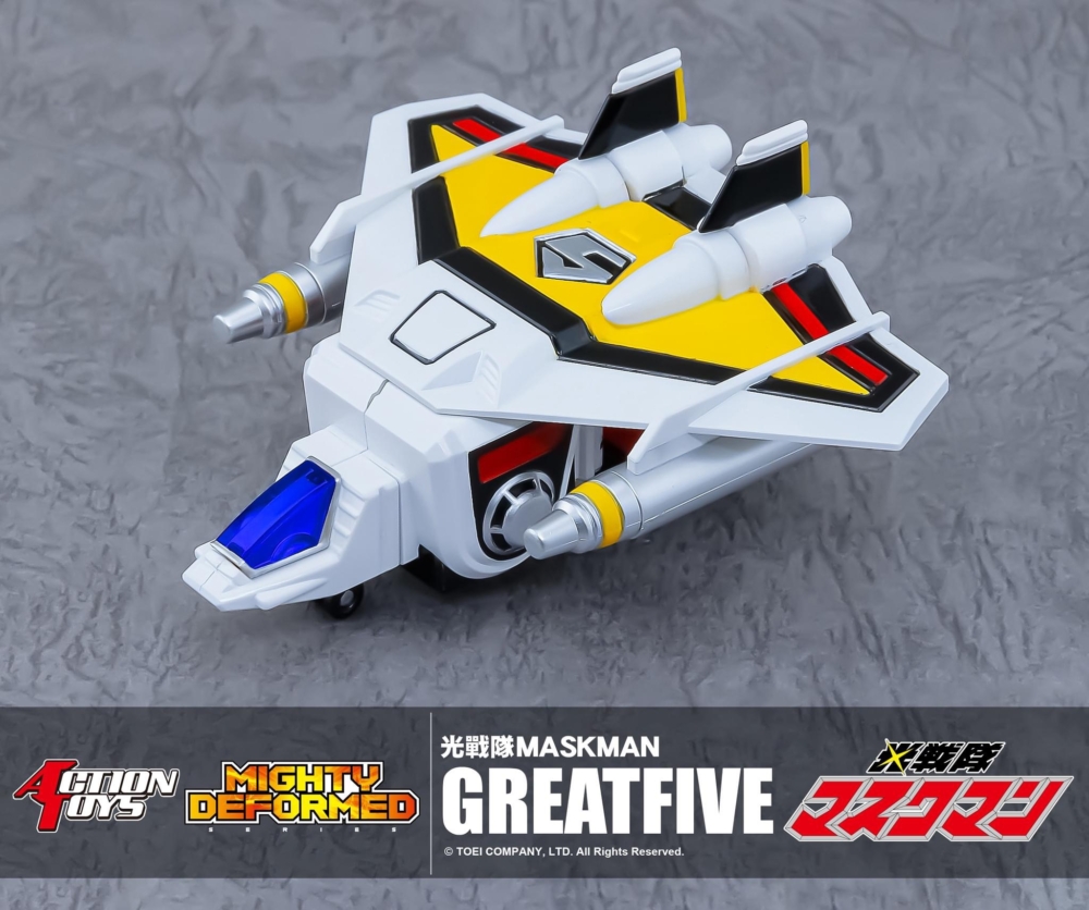 [สั่งจอง]Action Toys Mighty Deformed Maskman Greatfive (16CM)