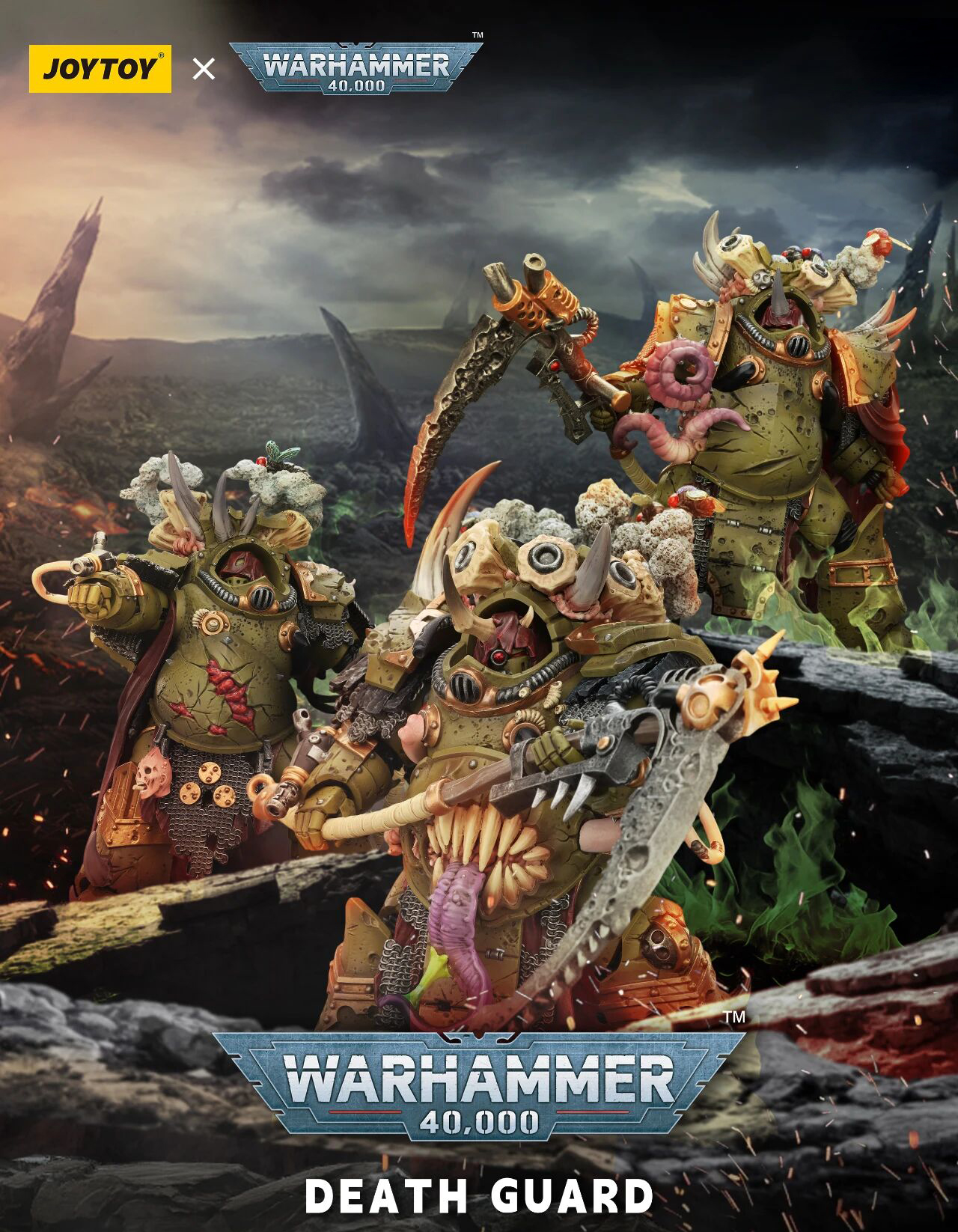 [สั่งจอง] Joy Toy 1/18 : Death Guard Deathshroud Terminator